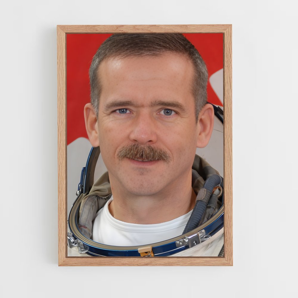 Poster L'Astronaute à Moustache – affiche Astronautes (vue 4)